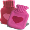 Heart Hot Water Bottles