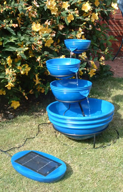 Amaro Solar Water Cascade