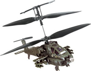 Radio Control Micro Bladez Apache Helicopter