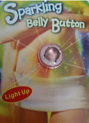 Flashing Belly Button Jewellery