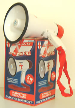 England Supporters Megaphone