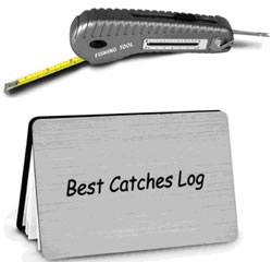 Fishing Tool and Magnetic Log Record Book