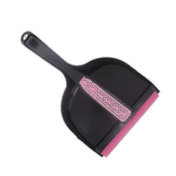 Glitzy Dustpan And Brush Set