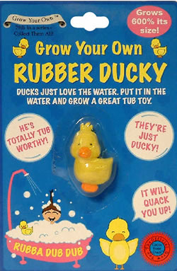Grow Your Own Rubber Duck