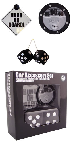 Hunk Car Accessory Set