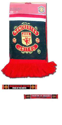 Manchester United FC Football Scarf