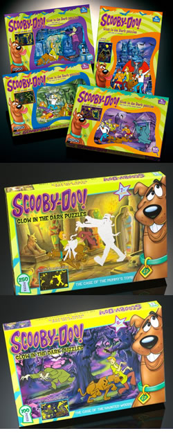 Scooby Doo Glow In The Dark Puzzle