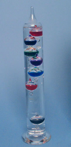 Galileo Glass Thermometer