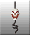 Screaming Skull LED Straw